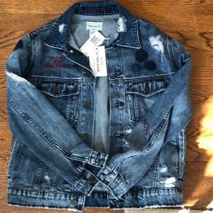NWT For The Republic Denim Jacket